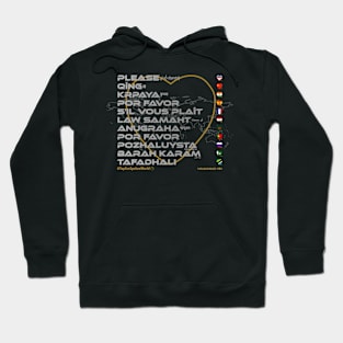 PLEASE: Say ¿Qué? Top Ten Spoken (World) Hoodie